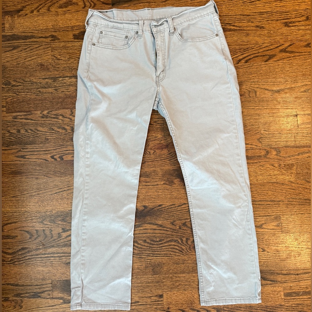 Levi's Light Gray Denim Jeans